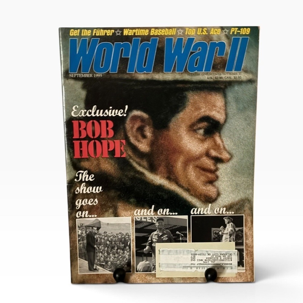 World War II Magazine September 1993 Bob Hope USO Tours Military History